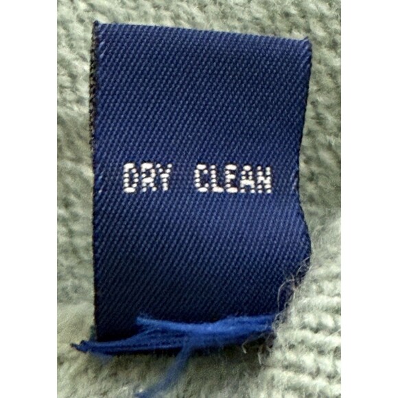 Karen Scott Women Pure Wool Green Floral Embroidered Cardigan Cottagecore XL NWT - Picture 8 of 10